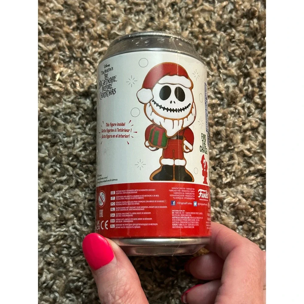 Funko Soda Gingerbread Santa Jack Skellington Hot Topic Exclusive 15K LE Sealed